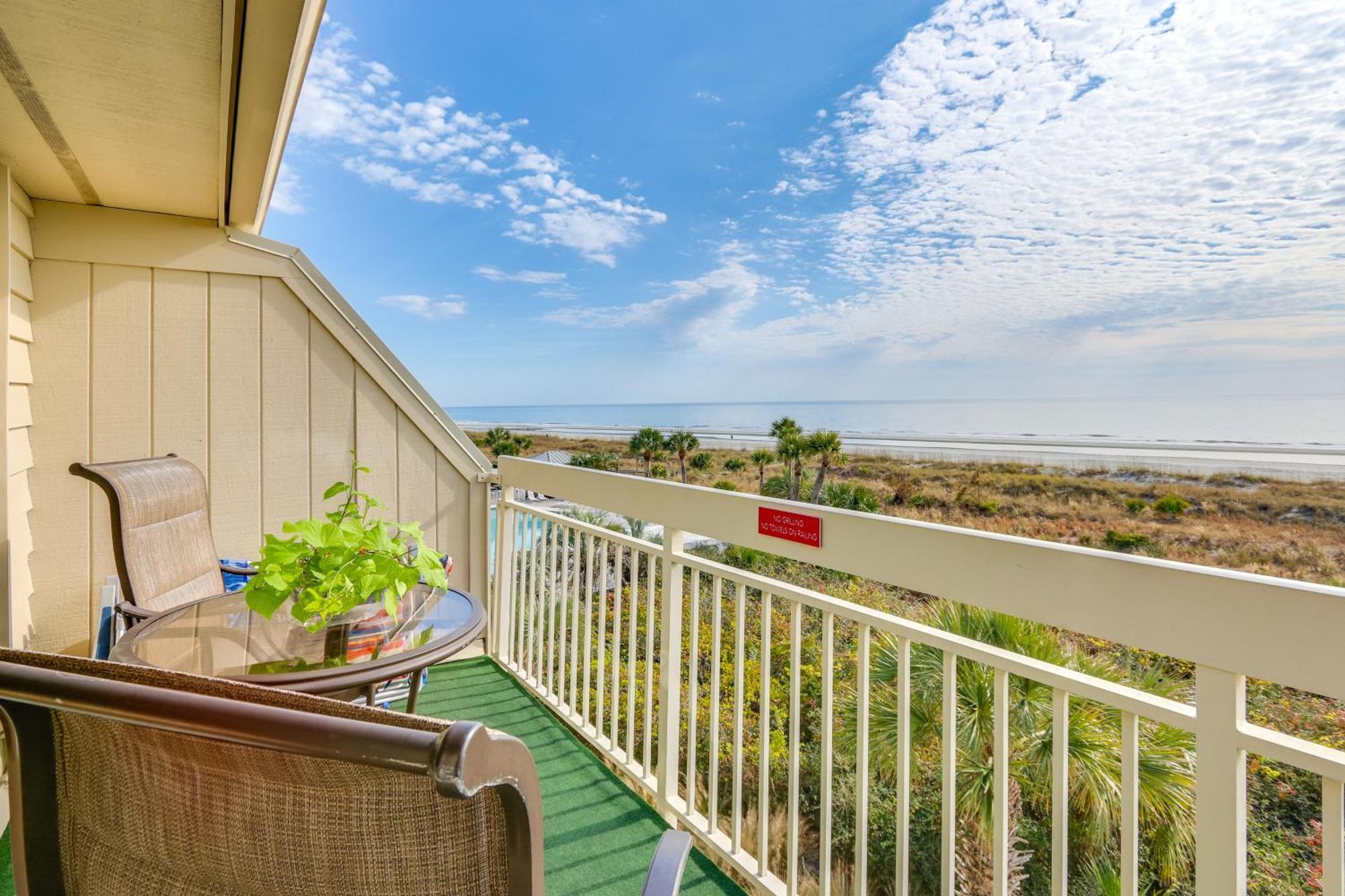 Villa Breakers Oceanfront Getaway With Amazing View And Pool à Île de Hilton-Head Extérieur photo